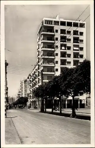 Ak Casablanca Marokko, Boulevard de la Gare