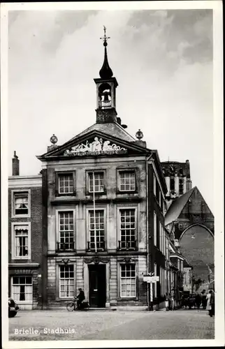 Ak Brielle Südholland, Stadhuis