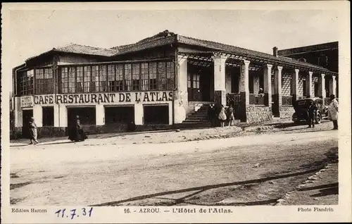 Ak Azrou Marokko, L'Hotel de l'Atlas