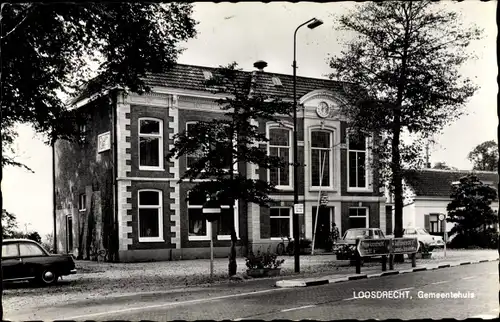 Ak Loosdrecht Nordholland Niederlande, Gemeentehuis