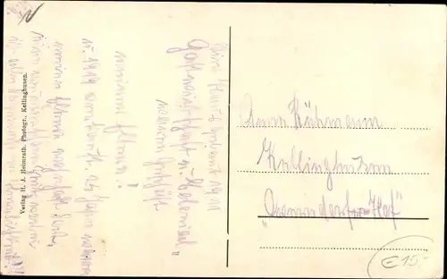 Ak Kellinghusen in Schleswig Holstein, Overndorfer Hof