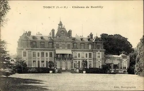 Ak Torcy Seine et Marne, Château de Rantilly