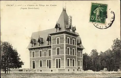 Ak Orçay Loir et Cher, Château du Village des Comtes