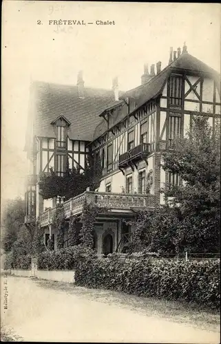 Ak Fréteval Loir et Cher, Chalet