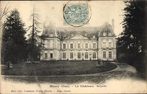 Ak Boury Val d'Oise, Château