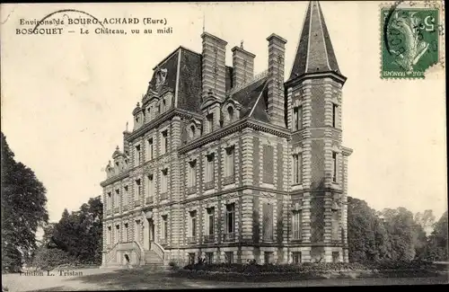 Ak Bourg Achard Eure, Château