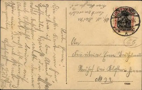 Ak Luckenwalde in Brandenburg, Stadtparkpartie