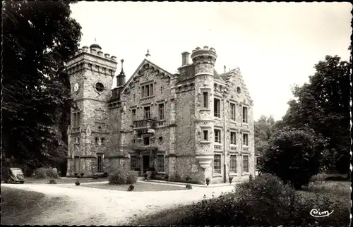 Ak Mauperthuis Seine et Marne, Château des Coteaux Le Paraclet