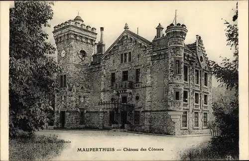 Ak Mauperthuis Seine et Marne, Château des Côteaux