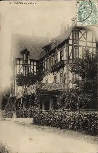 Ak Fréteval Loir et Cher, Chalet