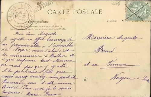 Ak Fréteval Loir et Cher, Chalet