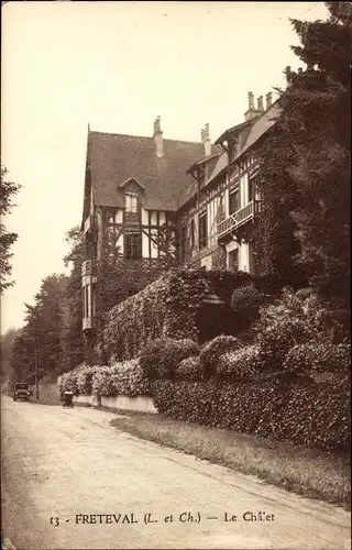 Ak Fréteval Loir et Cher, Chalet