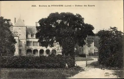 Ak Pithiviers Loiret, Château des Essarts