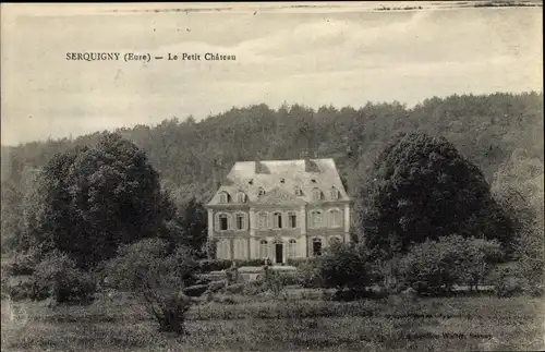 Ak Serquigny Eure, Le Petit Château