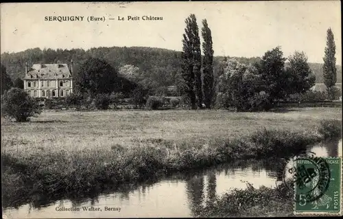 Ak Serquigny Eure, Le Petit Château