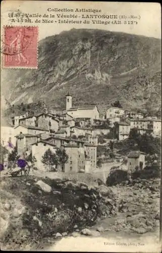 Ak Lantosque Alpes Maritimes, Vallee de la Vesubie