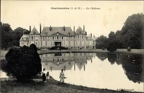 Ak Guermantes Seine et Marne, Château