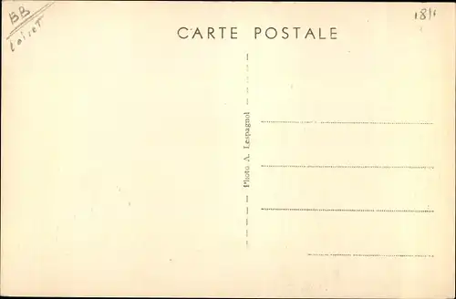 Ak Triguères Loiret, Vue Générale prise du Clocher