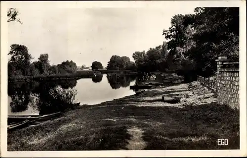 Ak Saint Hilaire Saint Mesmin Loiret, Pont Arthur