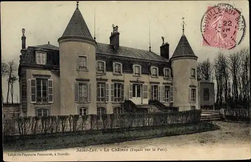 Ak Saint Lyé Loiret, Château
