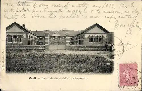 Ak Creil Oise, École Primaire supérieure et industrielle
