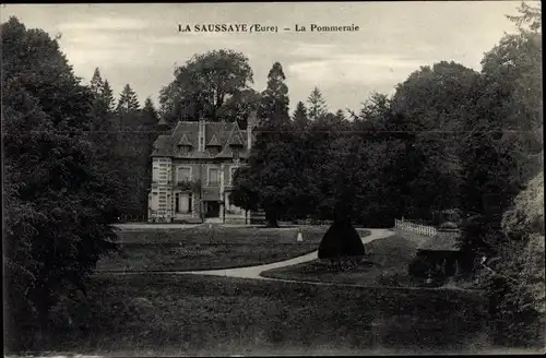 Ak La Saussaye Eure, La Pommeraie