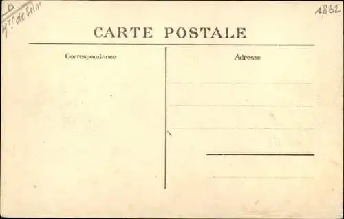 Ak Neuilly sur Seine Hauts de Seine, Rue et Place du Château