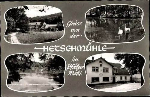 Ak Wattenheim im Pfälzer Wald, Hetschmühle