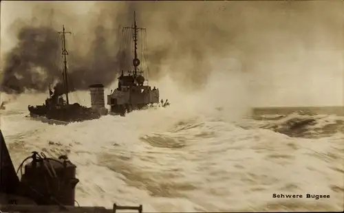 Ak Kaiserliche Marine, Deutsches Kriegsschiff, Torpedoboot