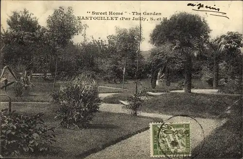 Ak Nantouillet Seine et Marne, Sweet Homme, The Garden