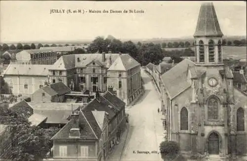 Ak Juilly Seine et Marne, Maison des Dames de St Louis