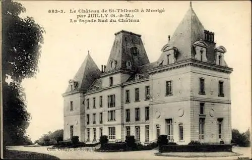 Ak Juilly Seine et Marne, Château de St Thibault à Montgé