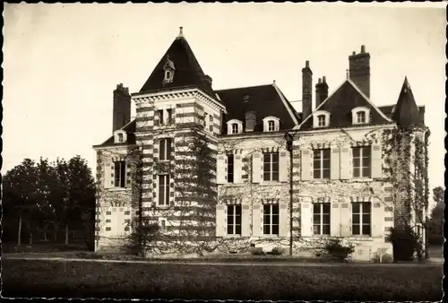 Ak Soings en Sologne Loir et Cher, Château de Chanteloire, vue générale