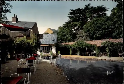 Ak Beaugency Loiret, Les Eaux Bleues