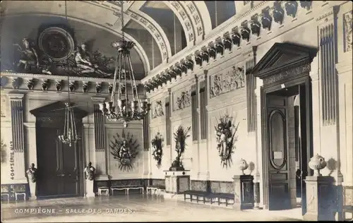 Ak Compiègne Oise, Salle des Gardes