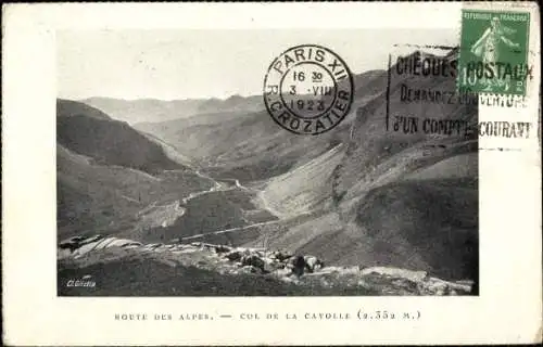 Ak Alpes Maritimes, Route des Alpes, Col de la Cayolle