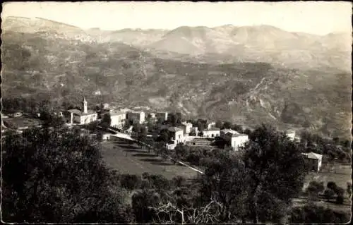 Ak Chateauneuf de Contes Alpes Maritimes, Vue générale