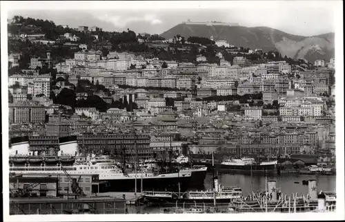 Ak Genova Genua Liguria, Panorama