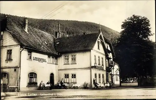 Ak Luisenthal im Thüringer Wald, Haus Lotter