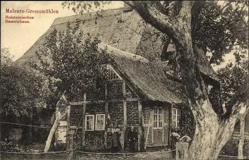 Ak Gremsmühlen Malente in Ostholstein, Holsteinisches Bauernhaus