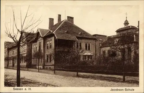 Ak Seesen in Niedersachsen, Jacobson Schule