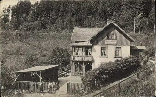 Ak Markirch Elsass Haut Rhin, Forsthaus Pflanzschule