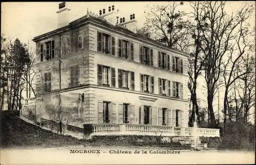 Ak Mouroux Seine et Marne, Château de la Colombière