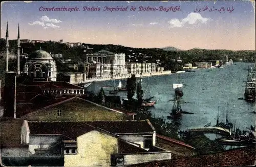 Ak Konstantinopel Istanbul Türkei, Palais Imperial de Dolma Bagtche