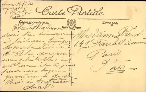 Ak Pont Aven Finistère, Frau in bretonischer Tracht