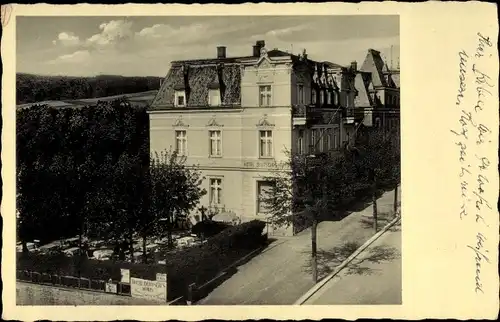 Ak Bad Elster im Vogtland, Hotel Restaurant Deutsches Haus