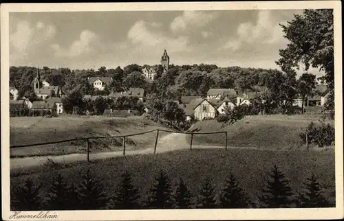 Ak Hummelshain in Thüringen, Teilansicht, Sommerfrische