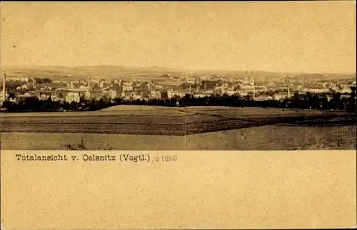 Ak Oelsnitz im Vogtland, Gesamtansicht