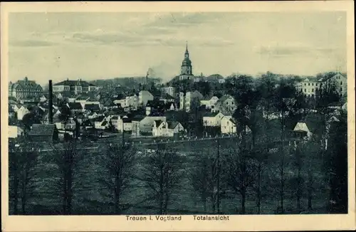 Ak Treuen im Vogtland, Totalansicht