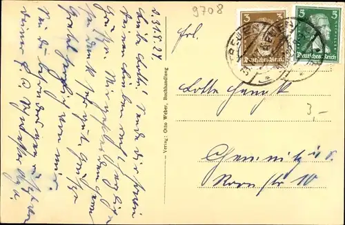 Ak Treuen im Vogtland, Totalansicht